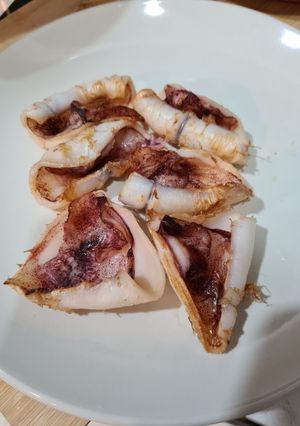 氣炸一夜干小卷 的食譜成品照片