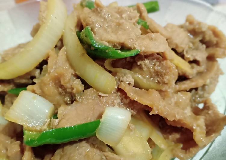 Beef yakiniku ala hokben + takaran gula garamnya 😉