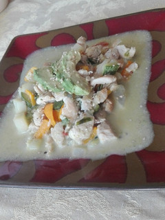 Una foto de Pollo a la crema a mi estilo