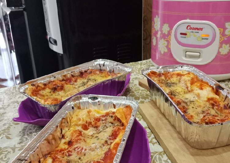 Cara Gampang Menyiapkan Lasagna mantul, Bisa Manjain Lidah