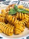 Giant Fusilli with Sun-Dried Tomato Pesto