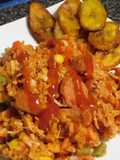 Arroz con pollo/ receta colombiana