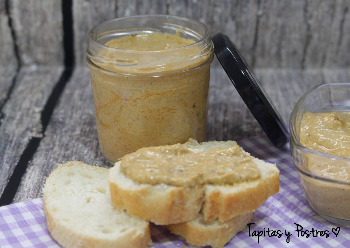 Paté de mejillones picante