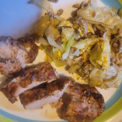 A picture of Fried Cabbage.