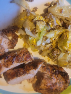 A picture of Fried Cabbage.