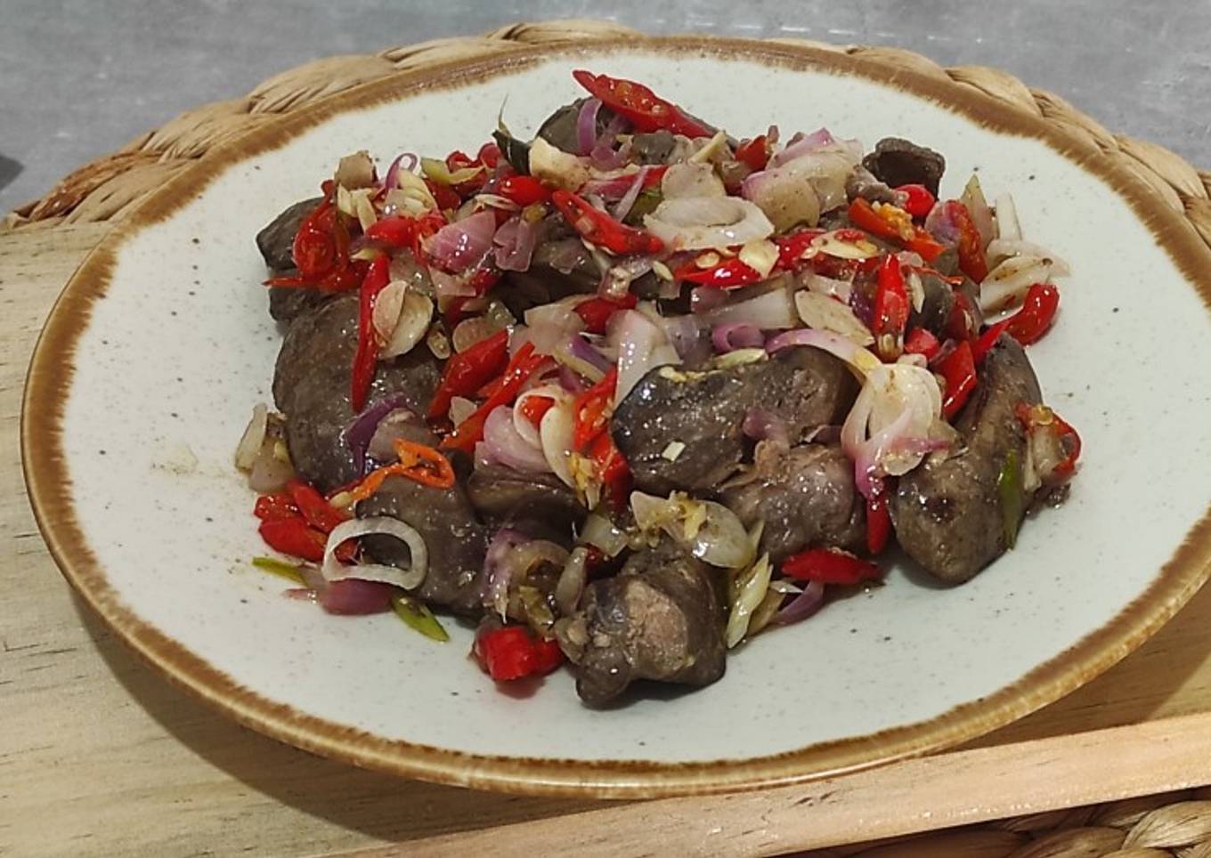 5. Ampela hantar serbuk goreng