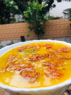 टोमेटो प्याज़ वाली अरहर दाल (tomato pyaz wali arhar dal recipe in Hindi) रेसिपी मुख्य फोटो
