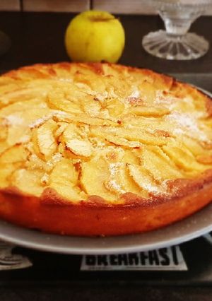 Une photo de Gateau moelleux pommes cannele 🍏🍎