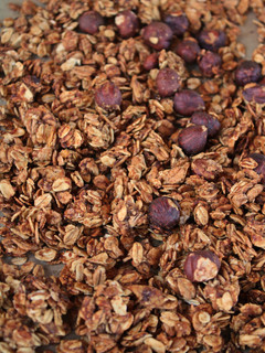 Una foto de Granola de café y avellanas