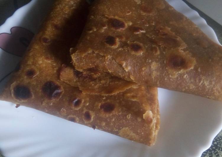 Recipe of Ultimate Butternut squash and milk chapatis
