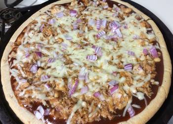 Without Fail Serving Recipe Easy BBQ chicken pizza Most Delicious