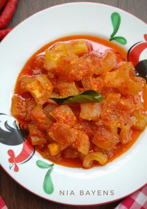 Foto resep Oseng mercon kikil