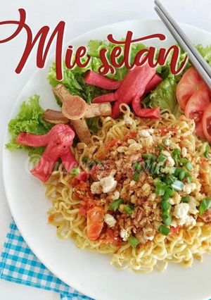Foto resep Mie setan