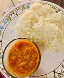 Tamil style Idiyappam And Tomato Kurma