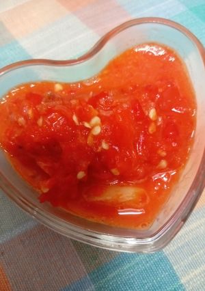 Foto resep Sambal Cabe Merah Besar