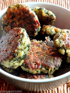 Una foto de Croquetas vegetarianas de acelga SIN GLUTEN, SIN FREÍR y SÚPER ECONÓMICAS