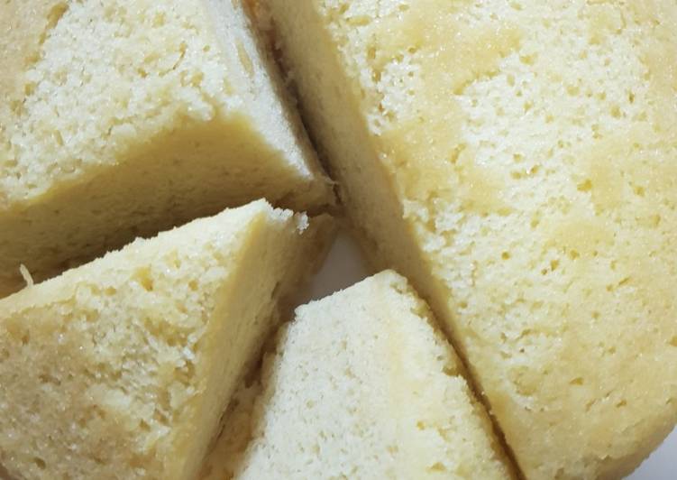 Bolu kukus Vanilli Super Gampang tanpa mixer