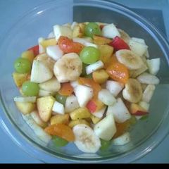 A picture of Fruits chaat.
