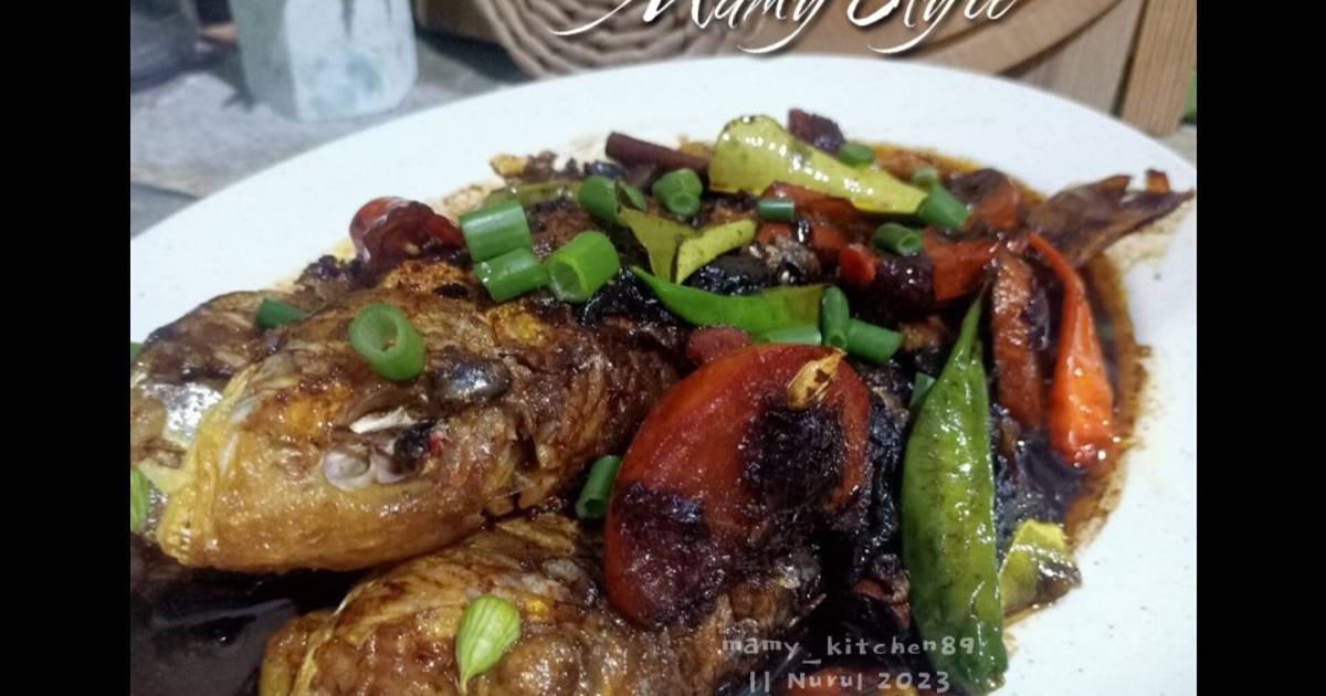 Resipi Ikan Kerisi Masak Kicap Berempah Mamy Style Oleh Mamy Kitchen89