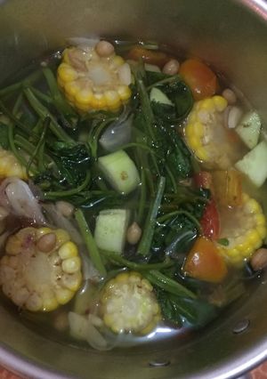 Foto resep Sayur asem kangkung