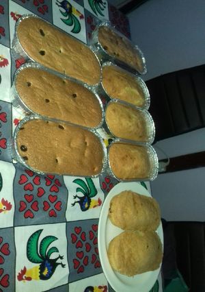 Una foto de Budín con 5 huevos