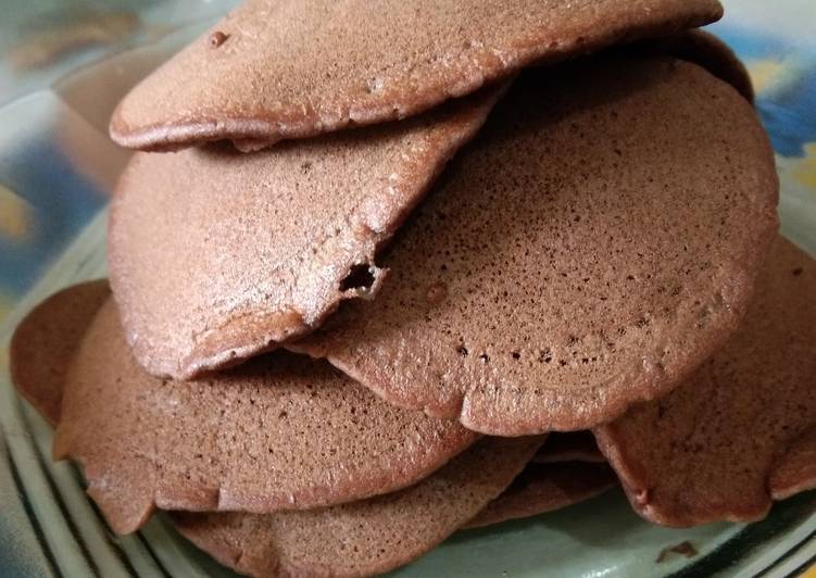Chocolate Pancake, Cemilan/Sarapan Enak dan Gampang