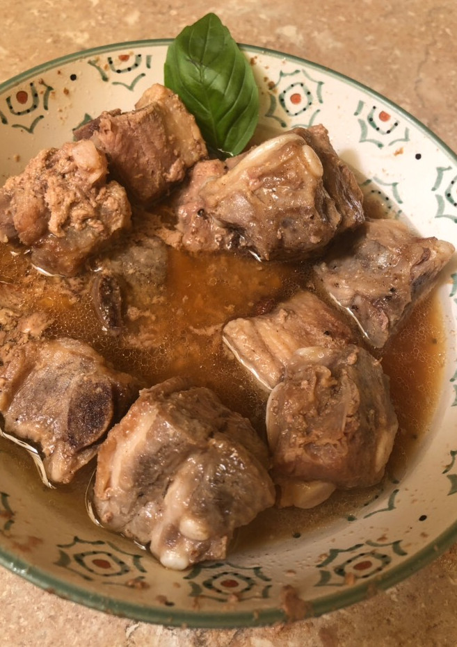 Una foto de Costillas de cerdo orientales en crockPot