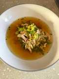 Leftover Turkey & Sprout Asian Style Broth