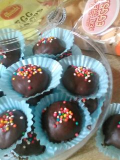 Foto resep 136) Eggdrops Chocolate Cookies