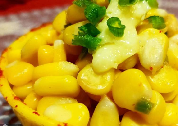 Simple Way to Prepare Speedy Butter Lime Corn Chaat
