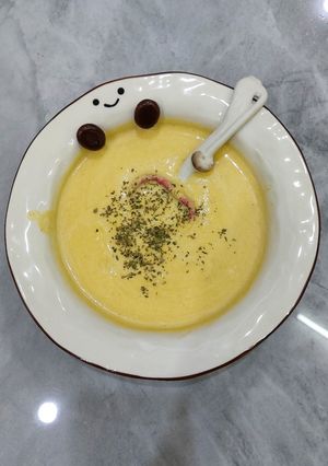 Foto resep Butternut Milk Soup - Tanpa Butter - MPASI - Vegan