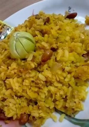 A picture of Masala poha.