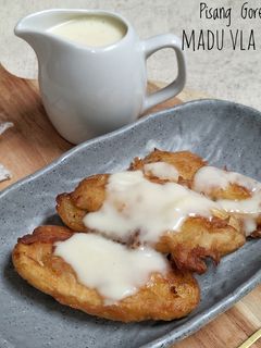 Foto resep Pisang Goreng Madu Vla Keju