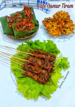 Foto resep Sate Jamur Tiram