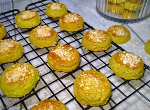 Gambar Biskut Pandan Nestum