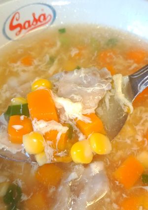 Foto resep Sup jagung manis