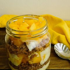 Mango Breakfast Parfait A picture of Mango Breakfast Parfait.