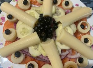 Una foto de Ensalada con palmitos