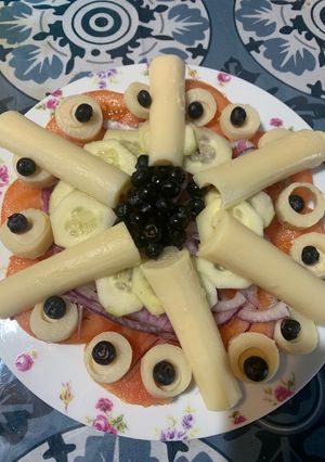 Una foto de Ensalada con palmitos