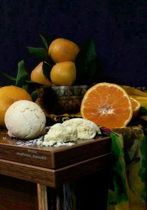 عکسی از دستور کرابیه نشاسته نارگیلی ترکیه