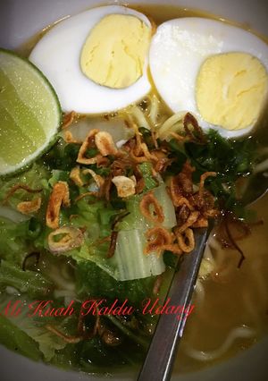 Foto resep Mie Kuah Kaldu Udang