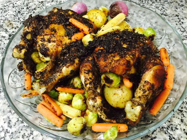 Easy Steps to Make Spicy chicken roast the  Makes Drooling Really delicious