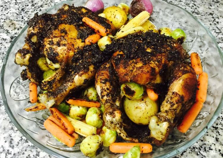 Easiest Way to Make Jamie Oliver Spicy chicken roast