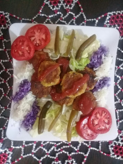 عکسی از دستور فلافل