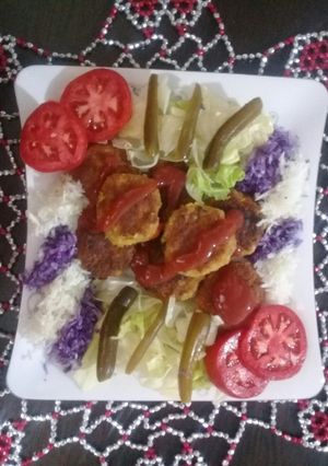 عکسی از دستور فلافل