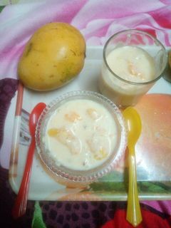 आम रबड़ी(aam rabdi in hindi) रेसिपी मुख्य फोटो