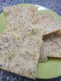 Crackers de queso saludables fácil en 10 minutos