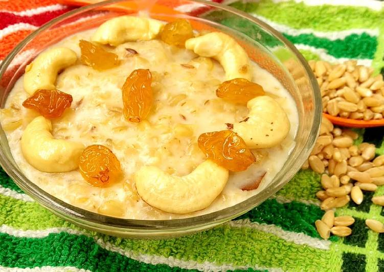 Steps to Prepare Speedy Whole wheat kheer