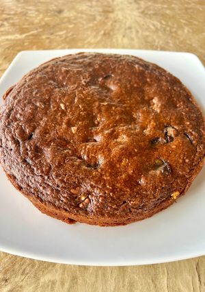 Una foto de Torta húmeda de chocolate y… batata🍠
