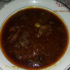 A picture of Dry fish swew.